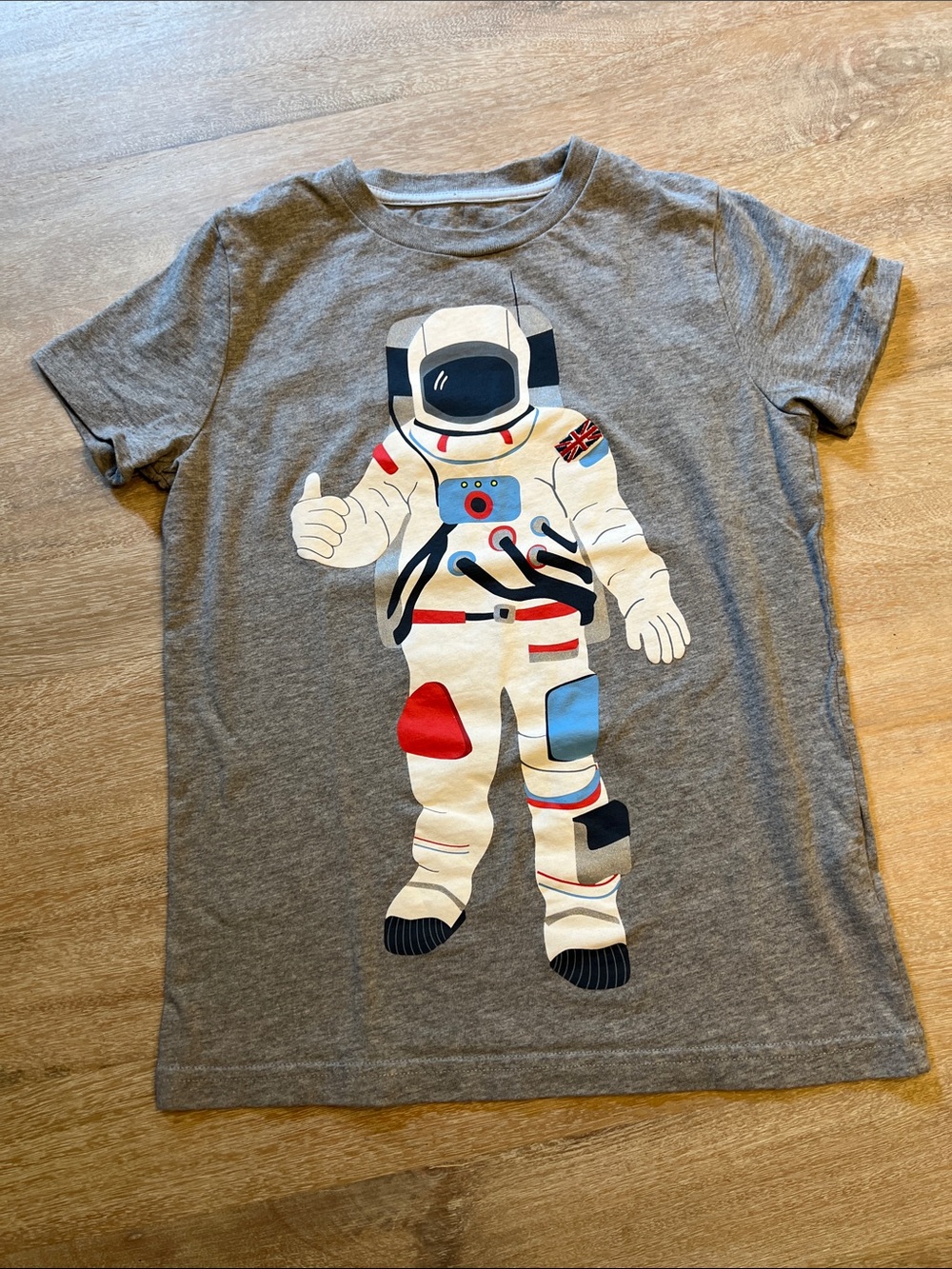 mini Boden 7/8 astronaut tee EUC